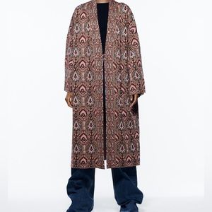 Oversized Fine Knit Kimono Size L